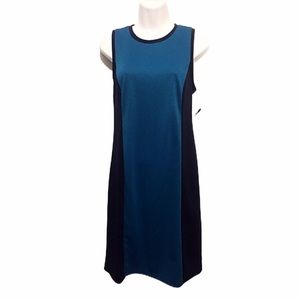 Old Navy Blue Color Block Sheath